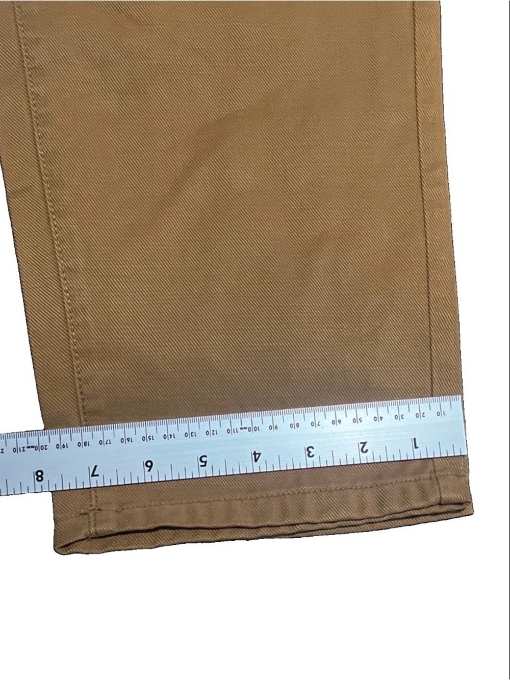 A.n.a Brown Highest Rise Tapered Belted Cargo Pants Women Size 14 - Picture 8 of 8